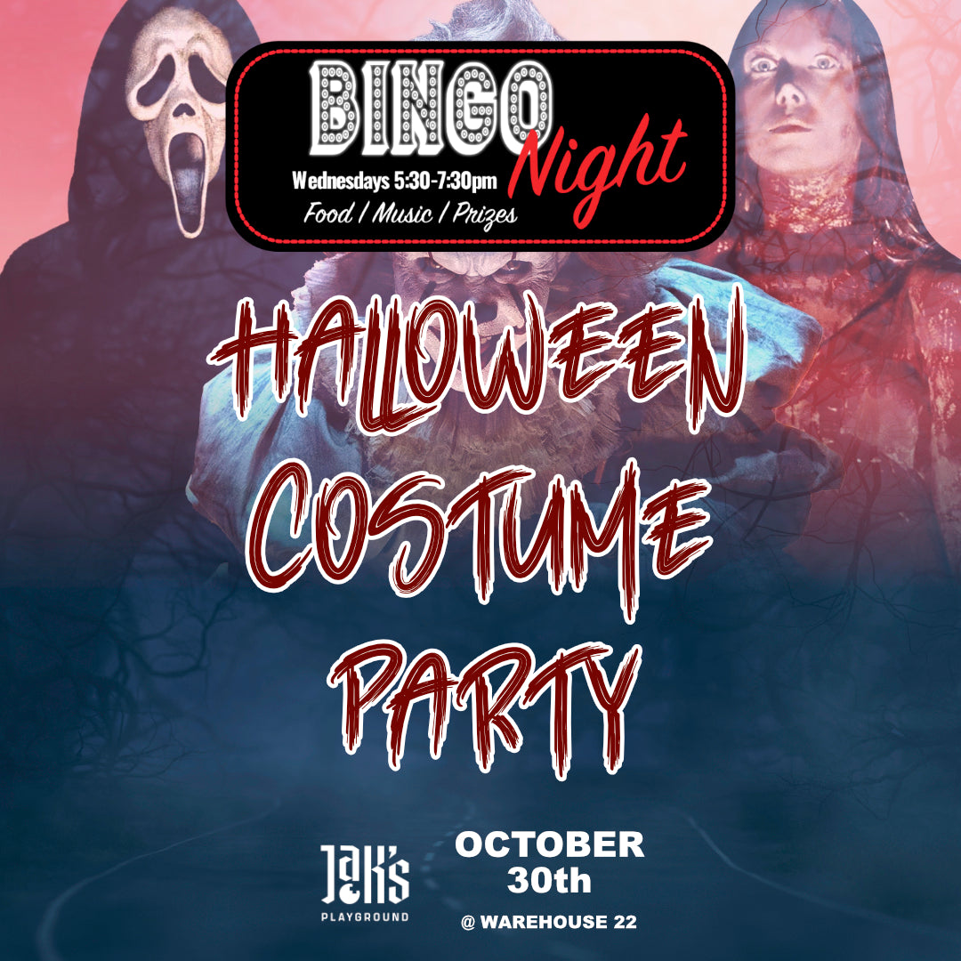 Costume Party Bingo Night & Dinner - October 30th