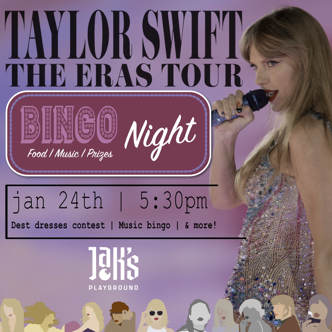 GAMES: ERAS Tour Bingo (Made By Me)! : r/TaylorSwift