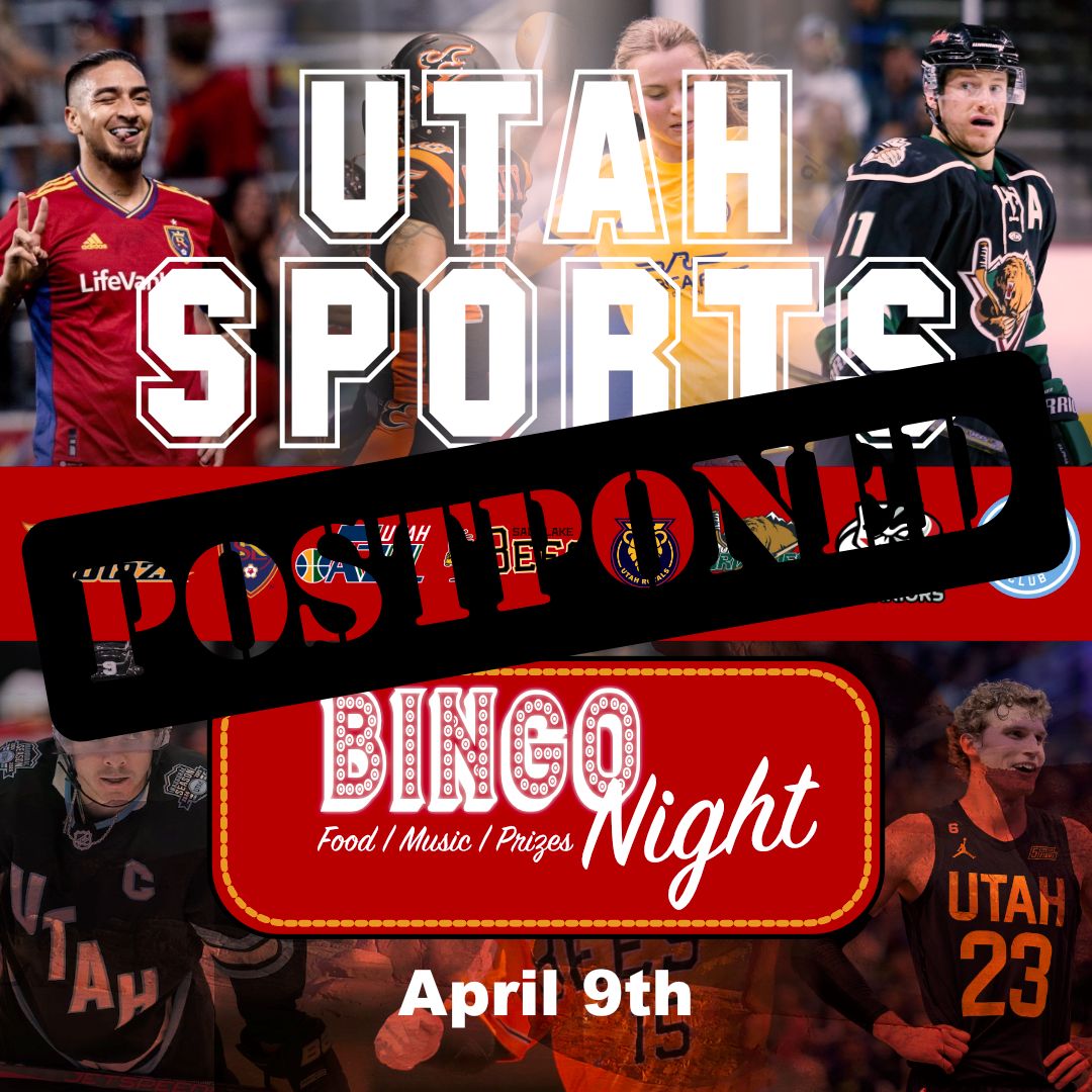 Utah Sports Bingo Night & Dinner - April 9th