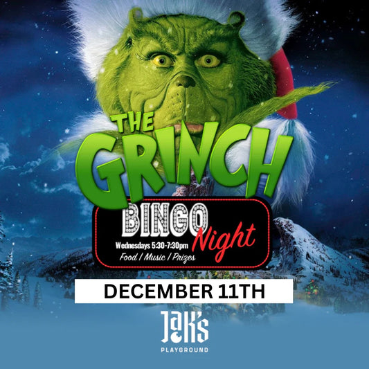 Grinch Bingo Night & Dinner - December 11th