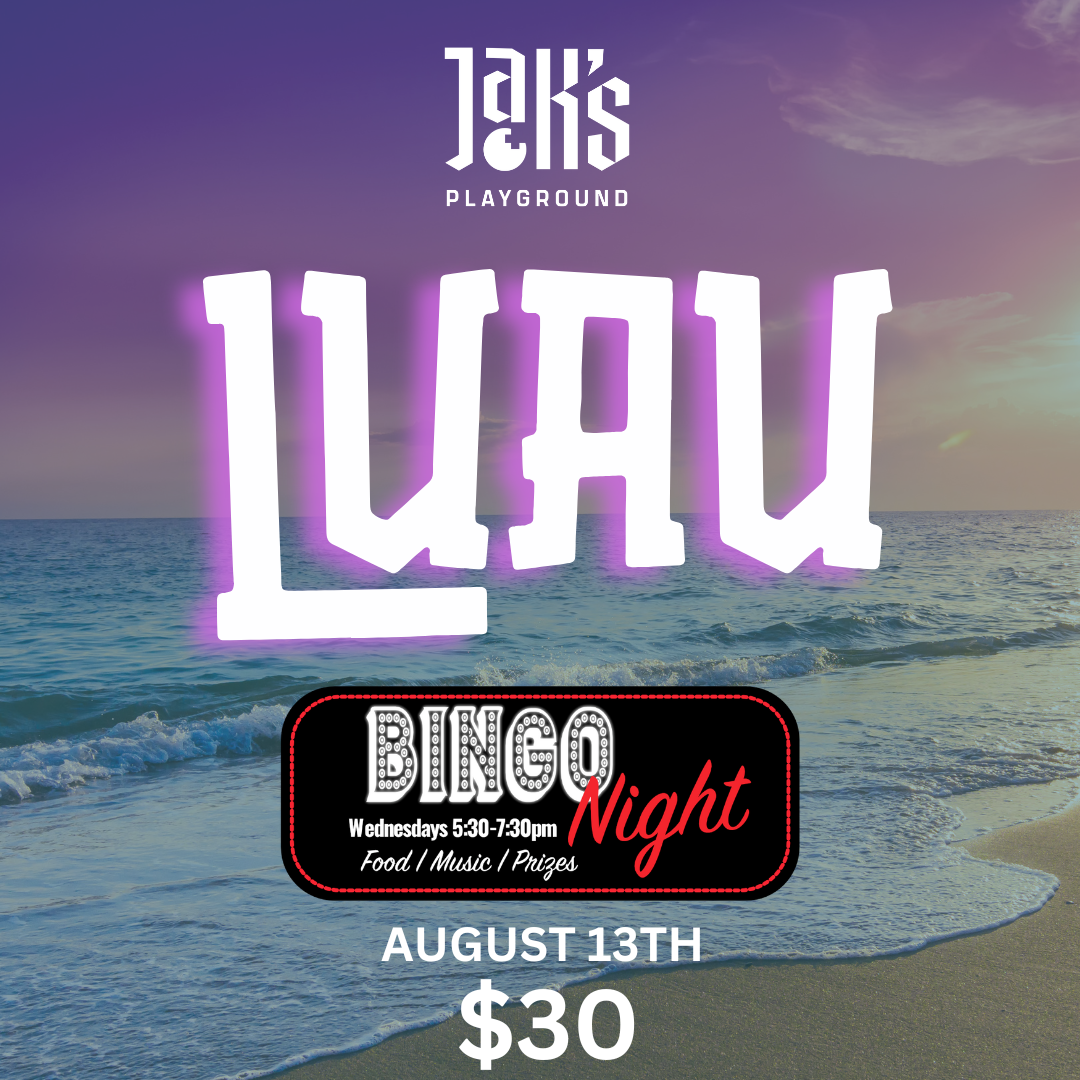 LUAU Bingo and Dinner - August 13th