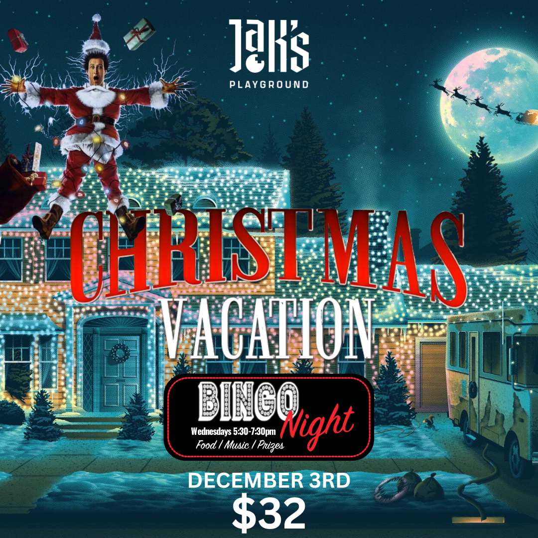 Christmas Vacation Bingo and Dinner - December 3rd