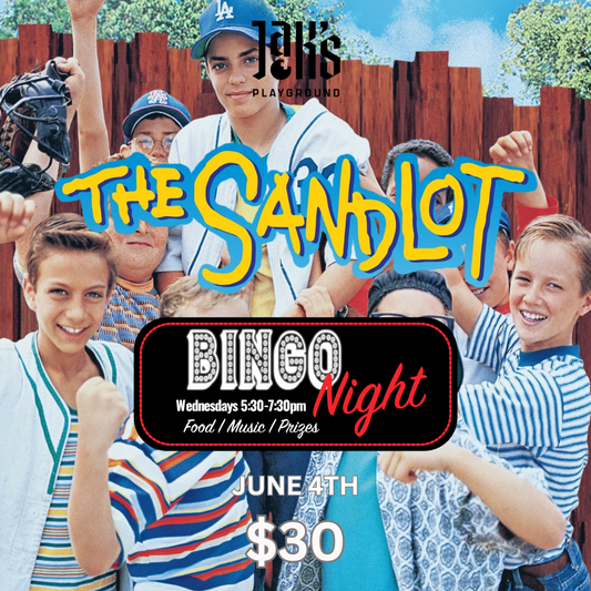 Sand Lot Bingo & Dinner - June 4th