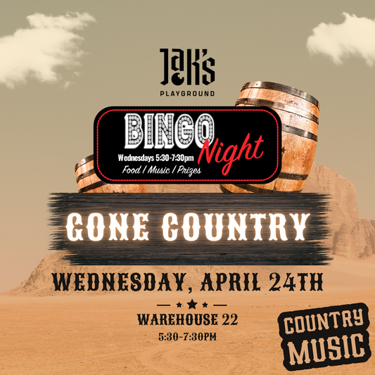 Gone Country Bingo Night - April 24th