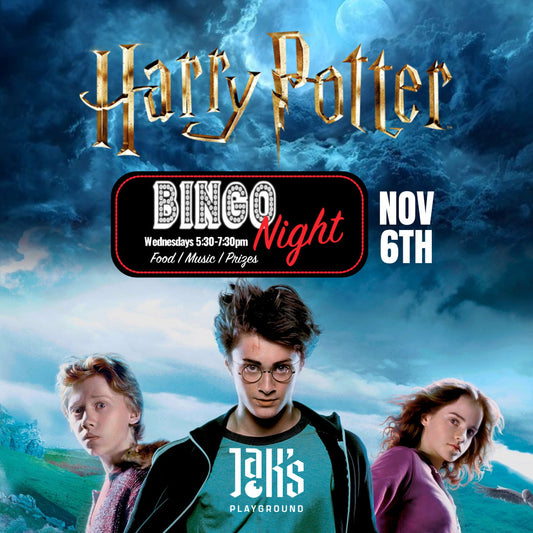 Harry Potter Bingo Night & Dinner - November 6th